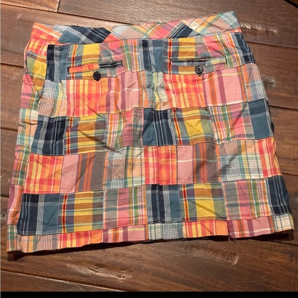 Larry Levine Colorful Patchwork Women's Skirt 6 - Picture 2 of 7